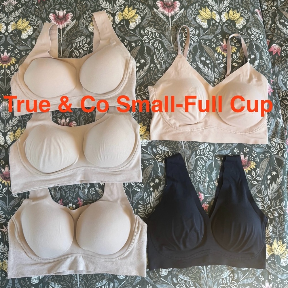 True & Co. Women's Bra Set - FULL CUP 32DDD/34DD, see size chart